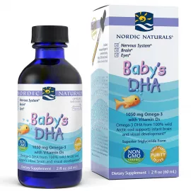Nordic Naturals, Baby's DHA with Vitamin D3, 2Oz