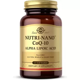 Solgar Nutri Nano COQ10 Alpha Lipoic Acid Softgels 60's