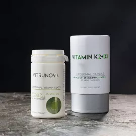 Vitrunova Vitamin K2 + D3 liposomal Capsule 60 Vega Capsules