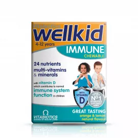 Vitabiotics Wellkid Immune Chewable 30 Tablets
