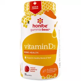 Honibe Vitamin D3 Bone Health Honey Gummies 60's