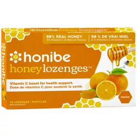 Honibe Honey Lozenges Vitamin C 10 Lozenges Pastilles
