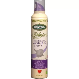 Mantova Organic Extra Virgin Olive Oil Spray With Garlic 200ml