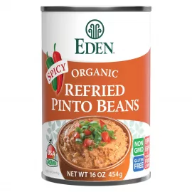 Eden Foods Organic Spicy Refried Pinto Beans 454g