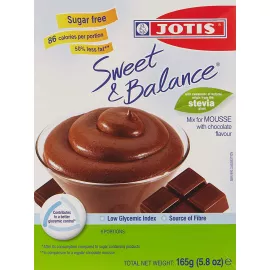 Jotis Sweet & Balance Mousse Chocolate 165 grams