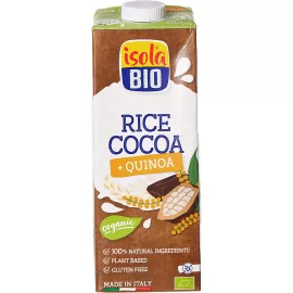 Isola Bio 100% Organic Rice Cocoa Quinoa Plant Based Milk 1L