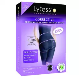 Lytess  Corrective Slimming High Waist Push UP Panty  Black  XXL
