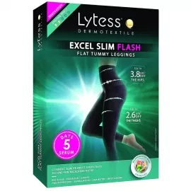 Lytess  Excel Slim Flash Flat Tummy Leggings   Black  S/M