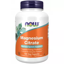 Now Foods Magnesium Citrate 120 Capsules