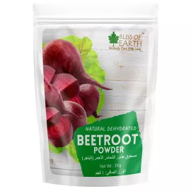 Bliss of Earth Red Beetroot Supplement Powder For Drink  Juice Face Hair and  Skin Increases Energy Nitric Oxide Booster Powdered Superfood for Healthy Heart and Body Chukandar Powder 1kg
