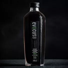 Evocus H20 Mineral Black Water 330ml x 24