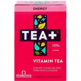 TEA+  Energy Vitamin Green Herbal Tea 14 Day Supply