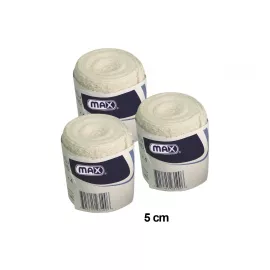 Max Cotton Crepe Bandage 5cmx4.5m 3 Pcs