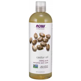 Now Solutions Castor Oil 100% Pure 16 Fl. Oz.
