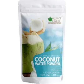 Bliss of Earth Coconut Water Powder Natural Spray Dried Instant Mix Drink Beverage 200g