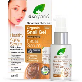Dr Organic  Snail Gel Facial Seru m 30ml