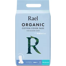 فوط صحية قطنية عضوية من رايل لتسريبات المثانة - متوسطة