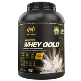PVL Gold Series 100% Whey Gold Vanilla Soft Serve Supreme  2.7 kg (6 Lbs)