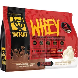 Mutant Whey Triple Chocolate and Vanilla Ice Cream 1.8kg 4 lbs