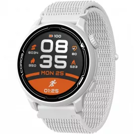 COROS PACE 2 Premium GPS Sport Watch - White w/ Nylon Band