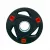 1441 Fitness Black Red Tri-Grip Olympic Rubber Plates 20 Kg