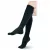 Go Silver Compression Socks for Traveling Black Size 35/38