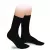 Go Silver Diabetic Socks Black Size 35/38