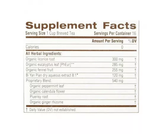 Traditional Medicinals Breathe Easy 16 Tea Bags