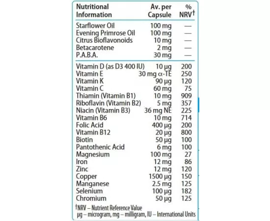 كبسولات ويل ومان من فيتابيوتيكس 30's 
