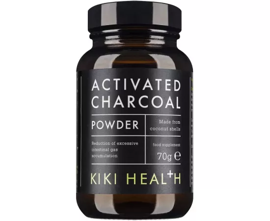 مسحوق الفحم/الكربون النشط من كيكي هيلث 70 جرام