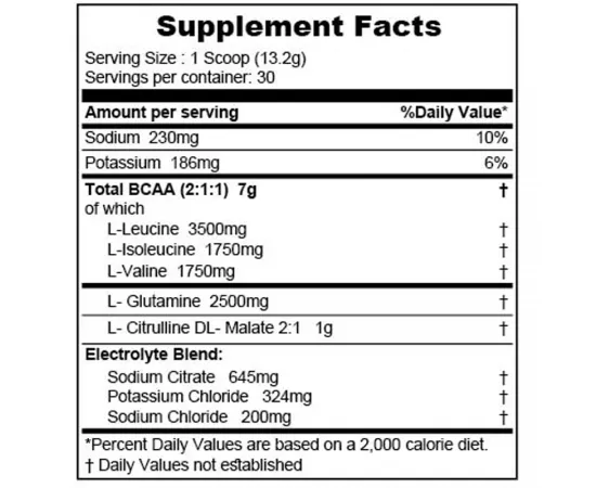  كبسولات BCAA بتركيز 530 مللي جرام  لدعم نمو العضلات من ماصل كور 90 