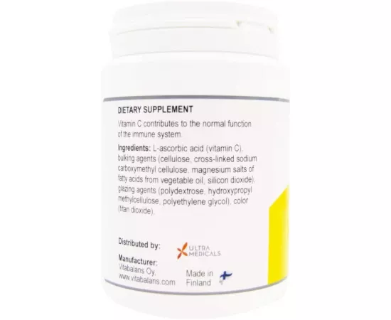 تابلت فيتامين C ماكس سترونج  بتركيز 1000 ميللي جرام من فيتابلانس 120's