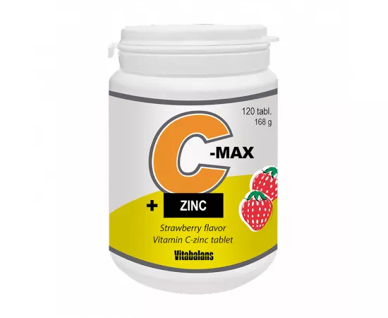 تابلت سي-ماكس مكمل الزنك الغذائي من فيتابلانس 120's