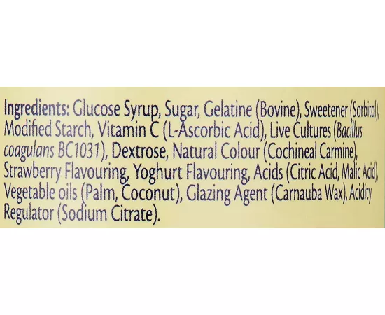 سوفتيز هابي تاميز بنكهة الفراولة للأطفال لدعم وتعزيز المناعة من هاليبورانج 30's