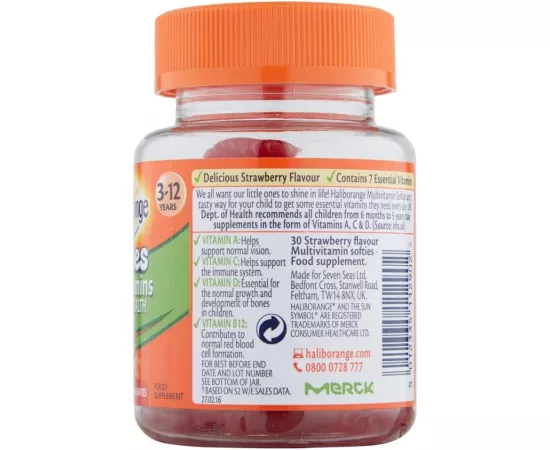 Haliborange Kids Multivitamins Strawberry Softies 30's