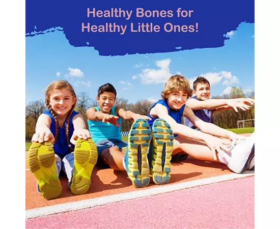 فيتا جاميز للأطفال بفيتامين C D2 K  بنكهة الفراولة من بيوجلان 30's