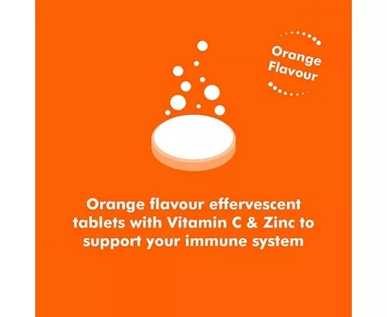  أقراص فيتامين C والزنك الفوارة بتركيز 1000 ميللي جرام  من بيوجلان 20's