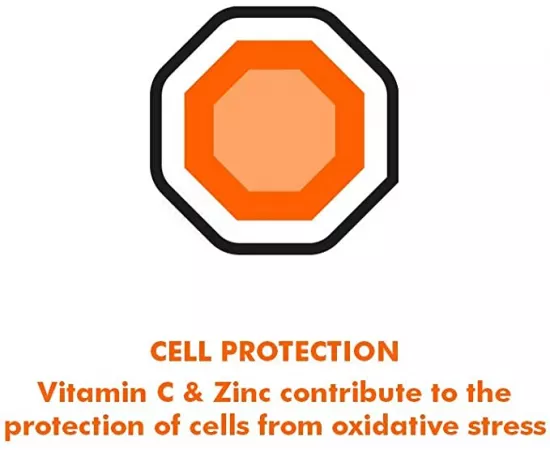  أقراص فيتامين C والزنك الفوارة بتركيز 1000 ميللي جرام  من بيوجلان 20's