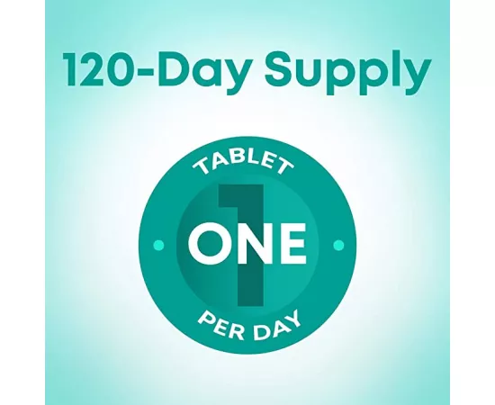 تابلت مكمل فيروفول فيتامين-C، حمض الفوليك، و الحديد الغذائي بتركيز 50 ميللي جرام من فيتابلانس 120's