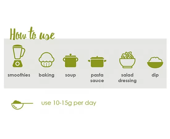 مسحوق عشبة الشعير العضوي من ناتوريا 200 جرام