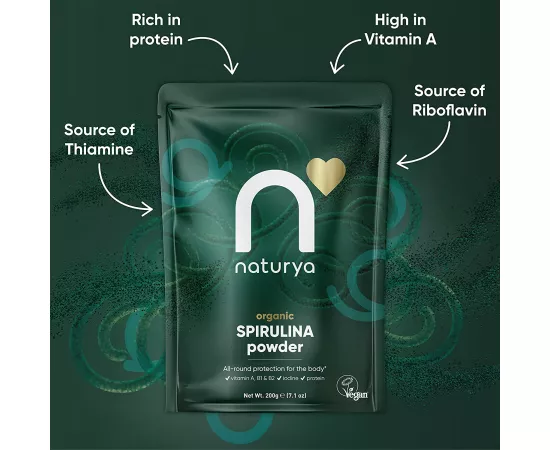 Naturya Organic Spirulina Powder 200 g