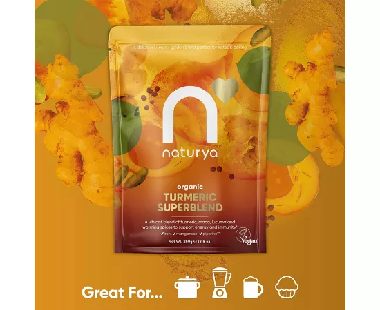 خلطة الكركم السوبر العضوية من ناتوريا 250g