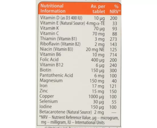 بريجنا كير من فيتابيوتيكس30's