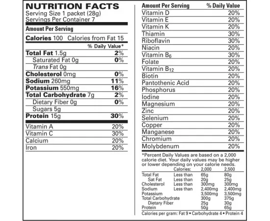 Qvie Wild Berry Fruit Drink For Weight Loss 7 Sachets x 28 g