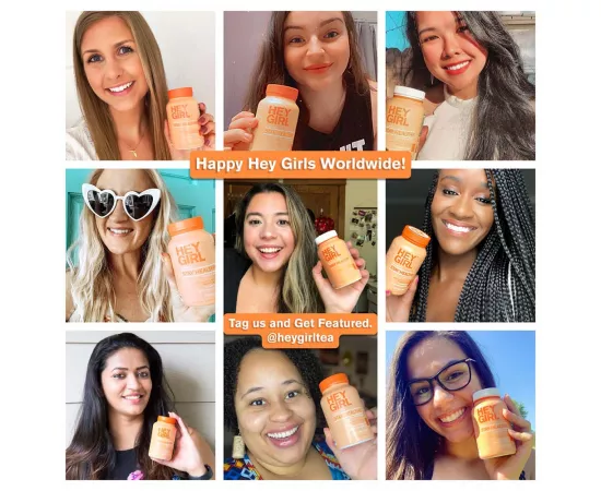 Hey Girl Nutrition Stay Healthy Vitamins Elderberry Flavor Veggie Capsules 60's