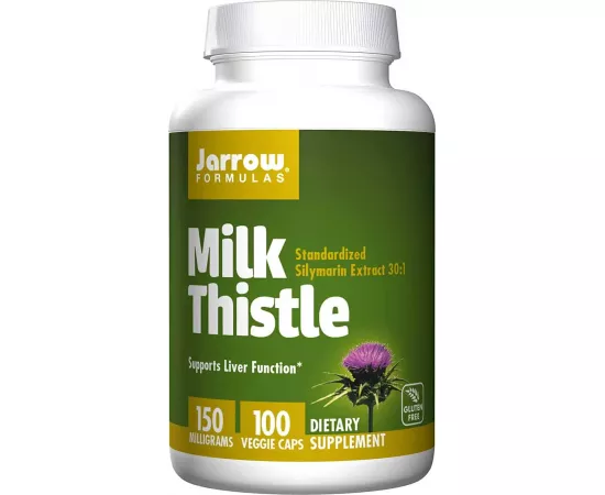 Jarrow Formulas Milk Thistle Dietary Supplements x 100 Veggie Caps