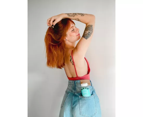 جاميز الشعر النباتية من شوجر بير (كمية تكفي لثلاث أشهر)