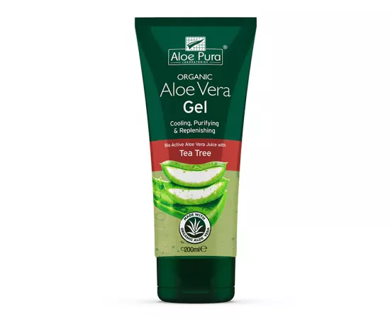  جل البشرة العضوي بالصبار مع شجرة الشاي من أوبتيما هيلث 200مللي