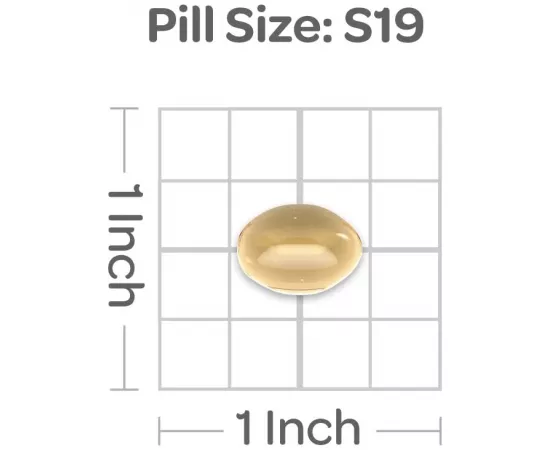 كبسولات زيت سمك القد الهلامية لصحة العيون والنظر بتركيز 415 مللي جرام من بوريتانز برايد 100