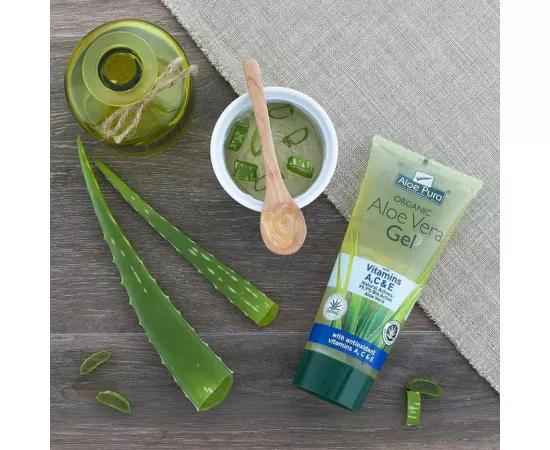  جل البشرة مع فيتامين أ, سي و إي العضوي بالصبار أوبتيما هيلث 200مللي